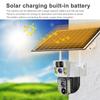 LS VISION Solar Camera 4G SIM Card/Wifi Surveillance Outdoor 4K 8MP HD 360 Wireless Low Power Battery Cctv Security Protection Ip Cameras