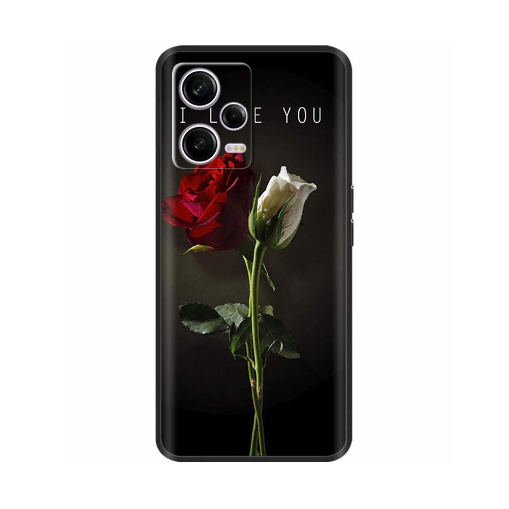 Чехол для телефона Xiaomi Redmi Note 12 Pro Мягкий ТПУ чехол Coque для Redmi Note 12 note12 Pro 5G Note 12 Pro+ 5G Plus Чехлы