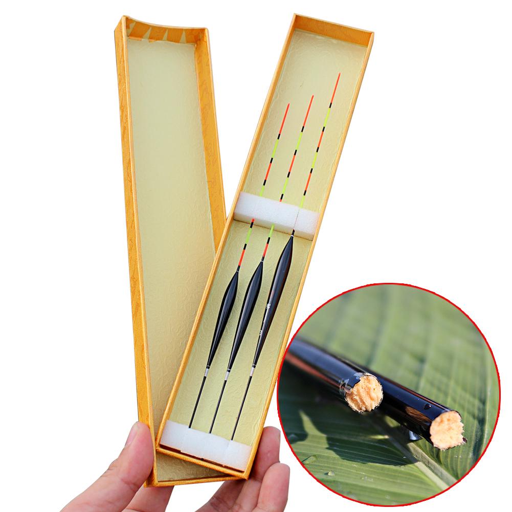 Деревянный поплавок в наборе 3 шт