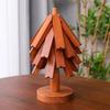 Tree Shape Trivet Set Wooden Coaster Trivet Set with Tree Shape Design Heat Resistant Placemats for Hot Dishes for Pot for Table