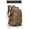 Unisex Outdoor Military Rucksacks Tactical Backpack Army Molle Waterproof Bags Sports Travel Camping Trekking Hiking Fishing Camouflage 3D Bags