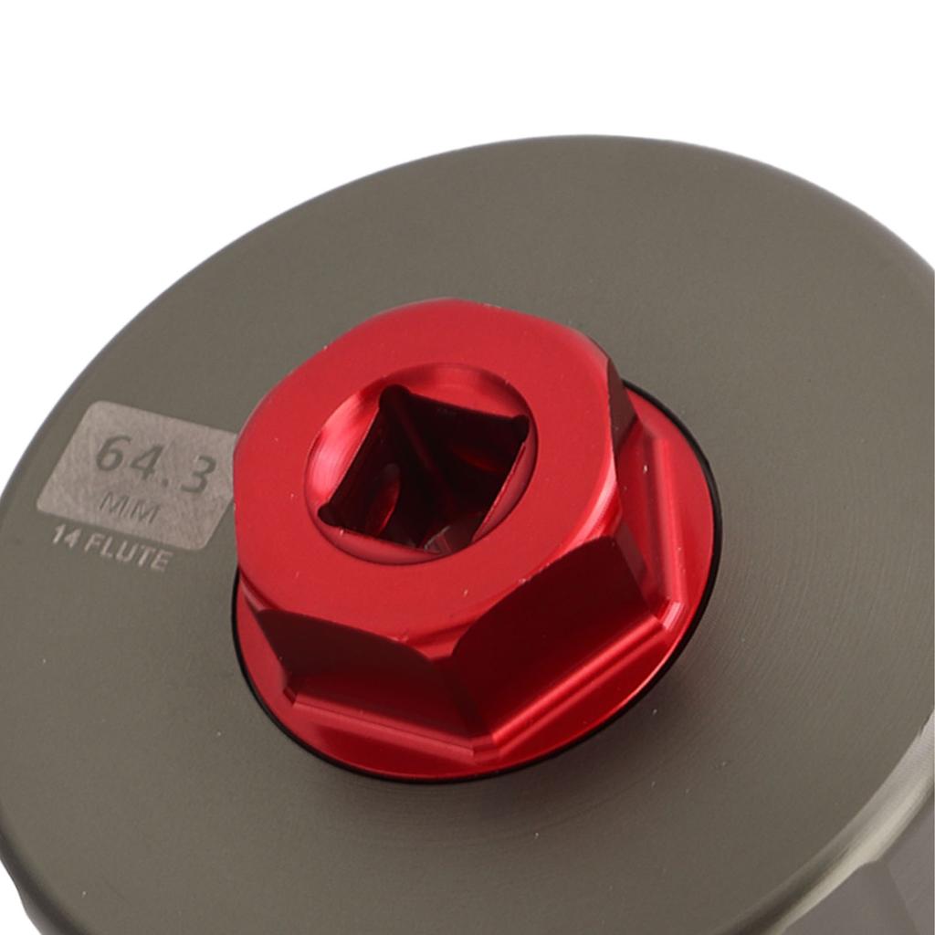 Ключ для масляного фильтра 64,3 мм, 14 канавок, инструмент для крышки фильтра для Toyota Camry Tacoma 4Runner RAV4, аксессуары