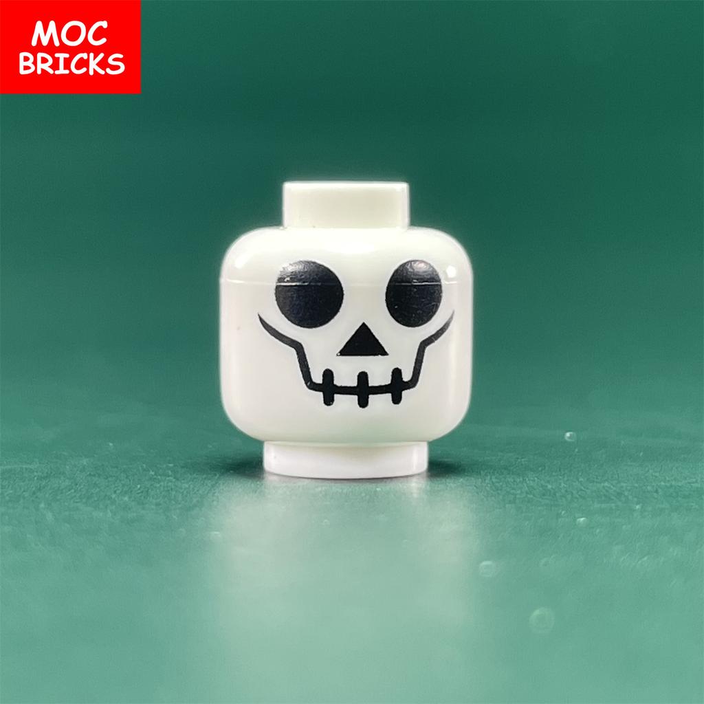 10 шт. Детали MOC Лица Мальчиков и Девочек Фигурка Голова Выражение Лица Образовательные Строительные Блоки Игрушки для детей подарок