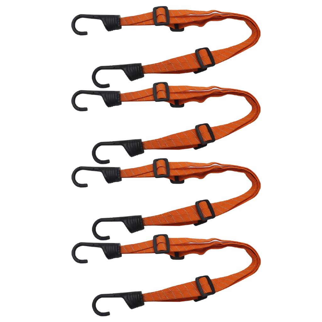 4 шт., веревка для мотоциклетного шлема, эластичная светоотражающая веревка для багажа, эластичный ремень для веревки