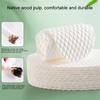 1PC Non-Slip Cushion Breathable Shoe Pad Comfortable Disposable Soft White Insoles Sweat Foot Pads Non-Slip Wood Pulp