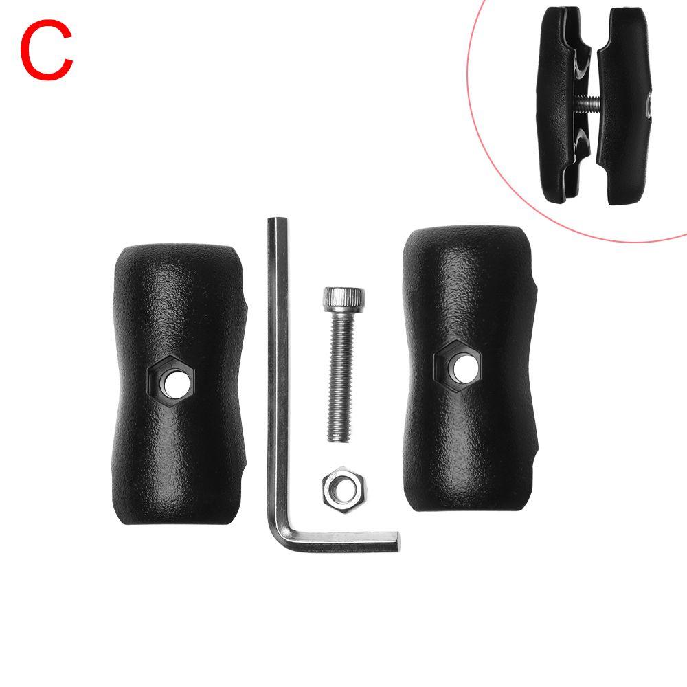 Motorcycle Action Camera Accessories Phone Holder Ball Bases for Ram Mount Double Socket Arm
