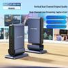 Acasis 8-канальная вертикальная HDMI-карта захвата для прямой трансляции с двух камер/телефонов и конференций с трансляцией экрана