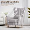 2Pcs Transparent Sofa Dust Cover Plastic Waterproof Recliner Protector Cover Multi purpose Furniture Protective Cover for Home