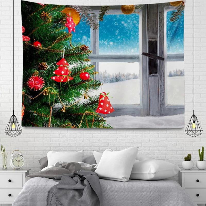 Рождественская серия Подвесной тканевый гобелен
