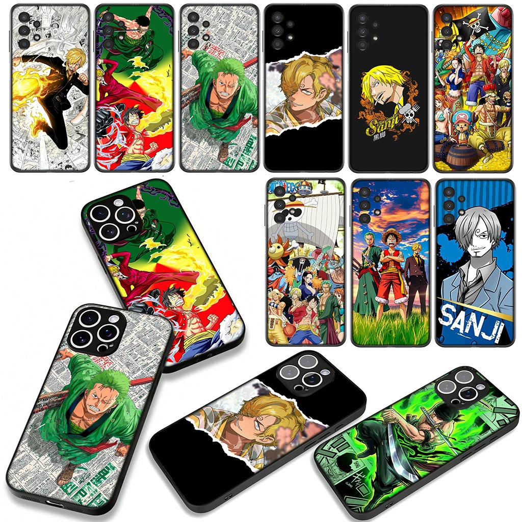 Чехол для Huawei P30 P20 P10 Mate 10 20 Pro Lite Y9A Y8S P Smart Y7 Y9 Prime Y6 Чехол для телефона Luffy One Sanji Roronoa Zoro Piece