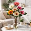 Real Touch Artificial Magnolia Flower Large Faux Magnolia Branch  Home Decoration