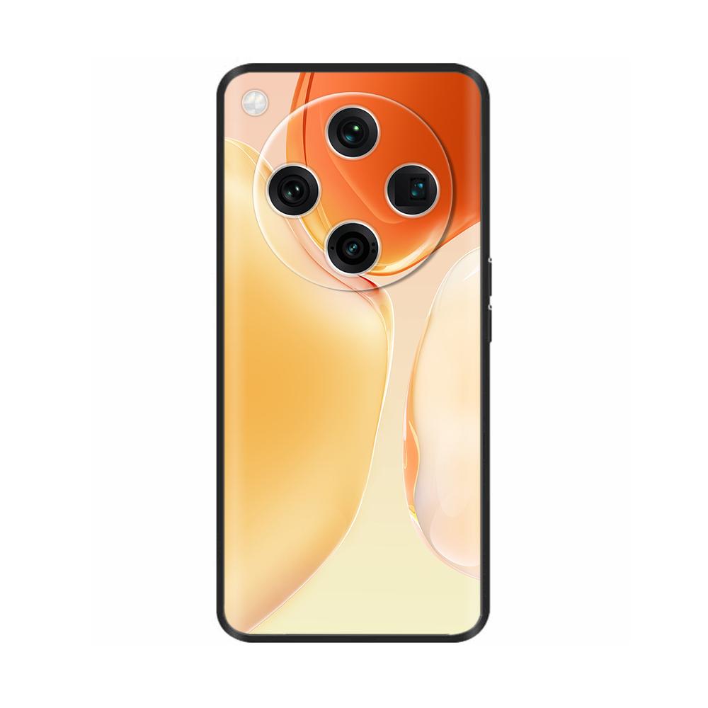 Phone Case For Oppo Find X8 Pro Soft Black Painted Back Cover Cases For oppo Find X8 findx8 Pro Cover Shell Shockproof Bumper