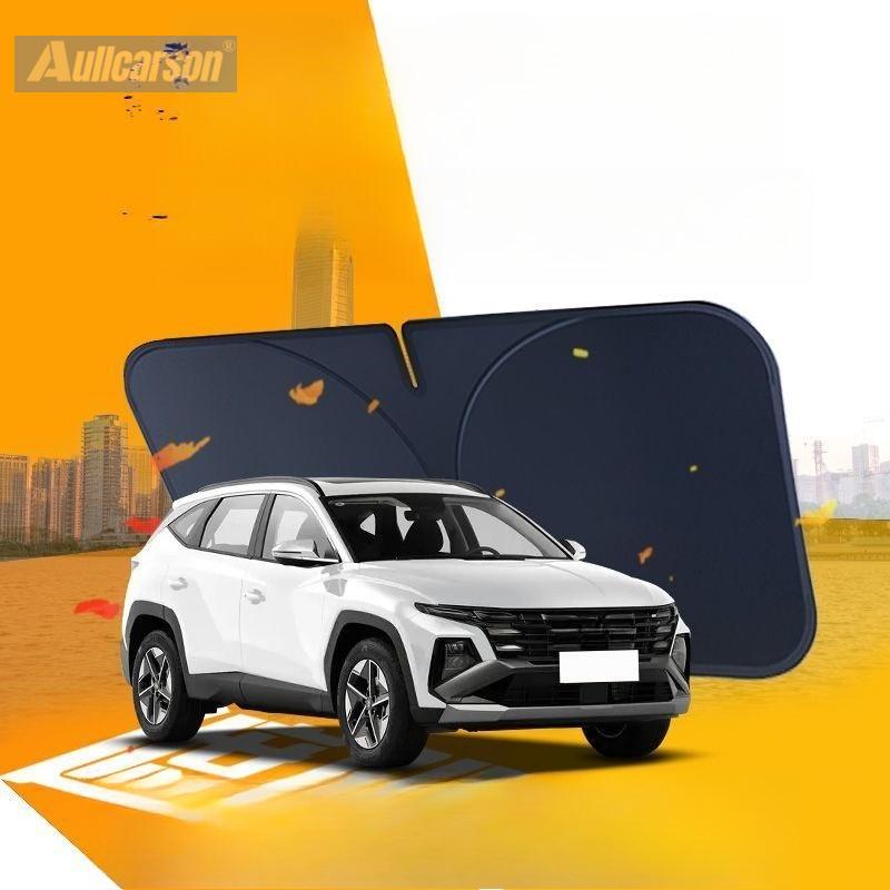 Для Hyundai Tucson Автомобильный Козырек от Солнца на Лобовое Стекло Отражатель Защитная Крышка Козырька Автомобильного Окна Складной Зонт 1 шт.