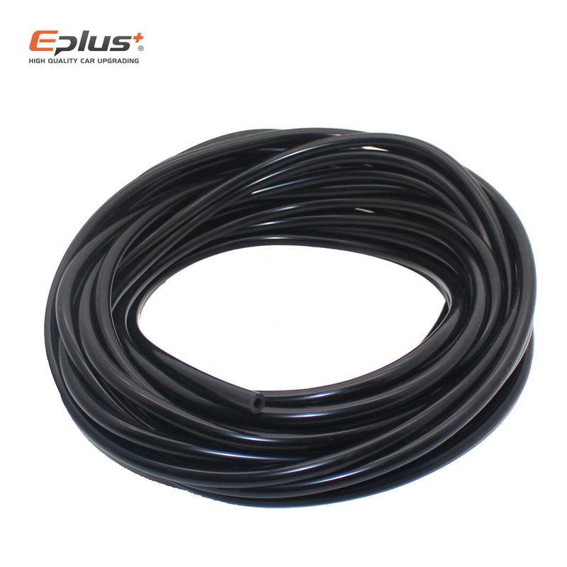 Universal Silicone Vacuum Tube Hose Silicon Tubing 3MM 4MM 6MM 8MM 10MM 12MM Black Auto parts Silica gel Tube
