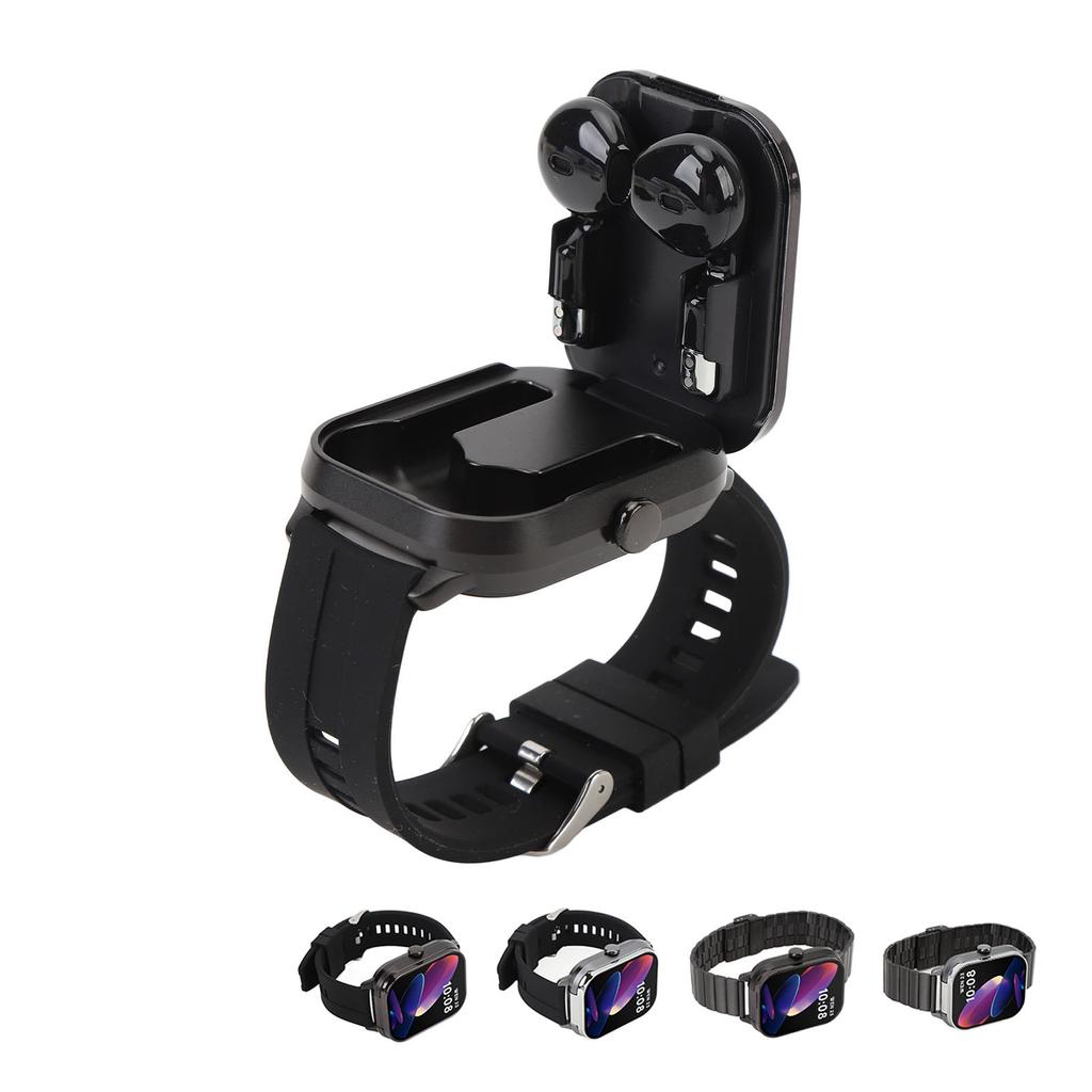 2.01-дюймовые TFT-умные часы с наушниками 2 в 1 NFC умные спортивные часы поддержка беспроводных Bluetooth-наушников