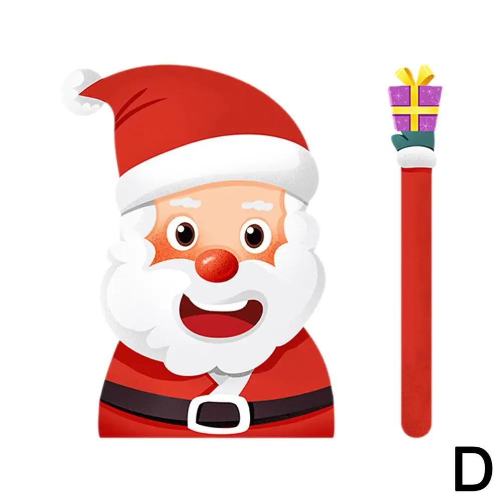 Веселые рождественские наклейки на стену Cr, модные Санта-Клаусы, ПВХ, домашний декор, новое украшение для окна автомобиля, аксессуар для комнаты на год, винил Remo W6G1