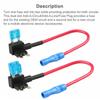 Fuse Holder Take Electrical Appliances Fuse Holder Car Add-A-Circuit Fuse Tap Mini ATM Adapter