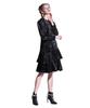Greedius Leopard Ruffle Dress