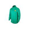 Embroidered Logo Solid Color Stand Collar Sports Training Jacket Men Jacket Green AR4519-324