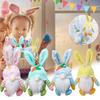 2023 New Easter Faceless Gnome Rabbit Doll Handmade Reusable Home Decoration Spring Hanging Bunny Ornaments Kids Gifts