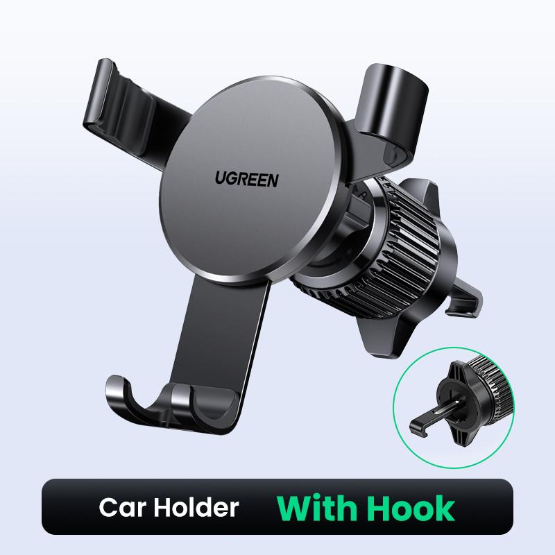 UGREEN Car Phone Holder Air Vent Phone Stand in Car For Mobile Phone Xiaomi Samsung iPhone 12 13 14 Cellphone Car  Holder