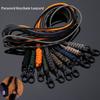20 Styles Paracord Keychain High Strength Emergency Survival Parachute Cord Keychain  Outdoor Tool