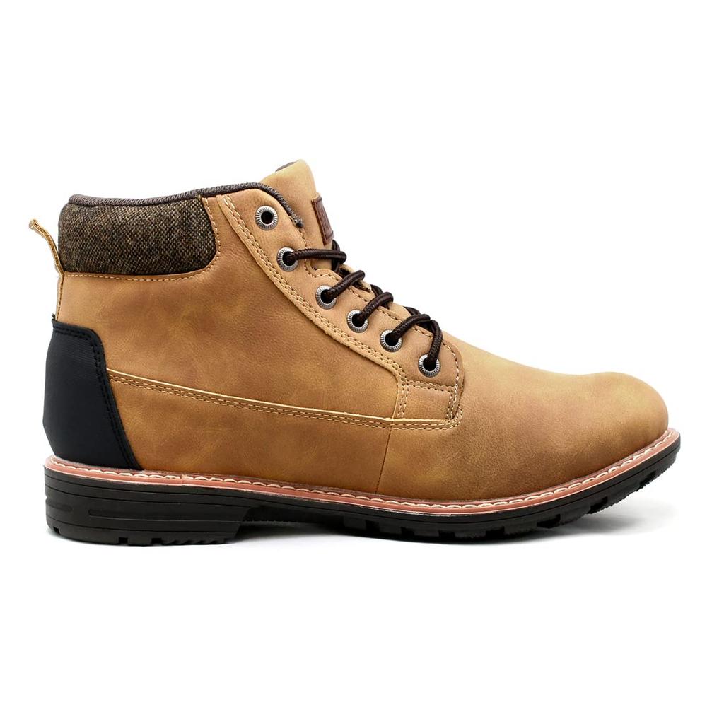 Edwin Waterproof Mountain Field and Work Size Size Men's Boots, Boots, Short, Lightweight, Camel, EDM9400n, 26.5cm