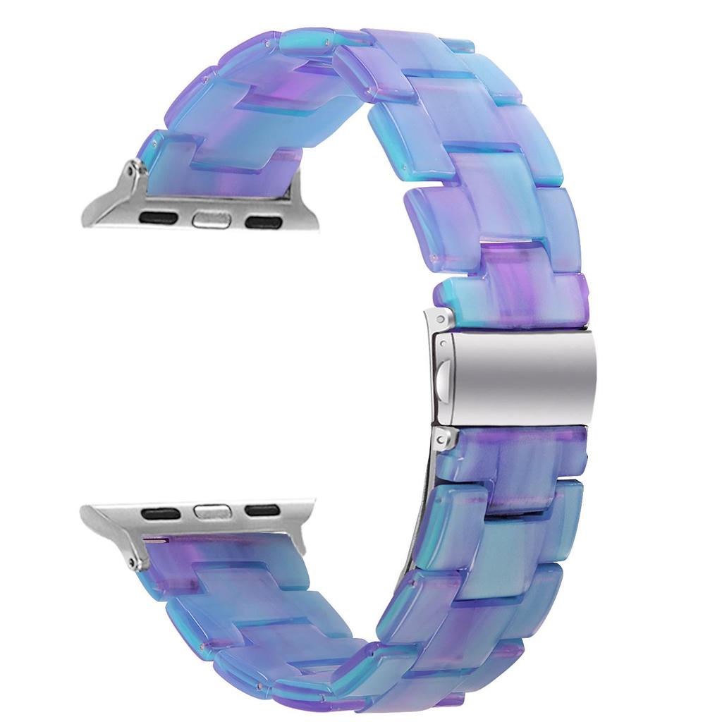 "Compatible Resin & Rubber Strap for Apple Watch 42mm/46mm"