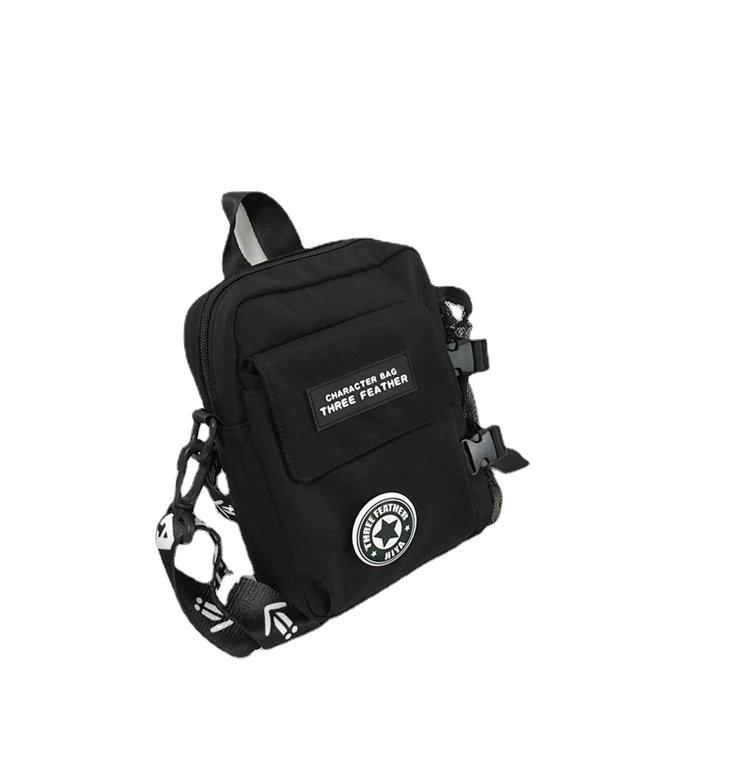 Модная унисекс сумка кроссбоди на плечо: Хип-хоп стиль Телефон и повседневная сумка