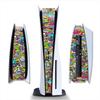PS5 Matte Black Cartoon Protective Side Sticker