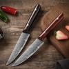 Damascus Steel Multi-Purpose Knife for Peeling and Slicing