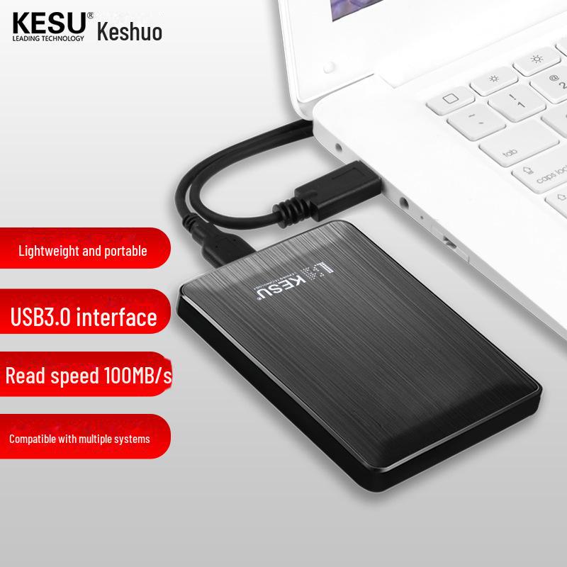 KESU 1TB USB 3.0 Portable Hard Drive, 2.5-Inch Encrypted, High-Speed Transfer