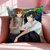 Аниме H-Horimiya Наволочка Дышащая Льняная Наволочка Летняя Без Запаха Экологически Чистая Невидимая Молния Стирка