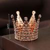 Mini Crown Alloy Princess Crown Kids Hair Accessories Birthday Festival Performance Party Cake Decorating Tool