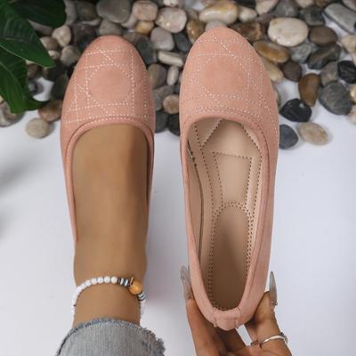 Модные женские балетки, однотонные, удобные кроссовки, женские повседневные лоферы на плоской подошве с круглым носком, женские элегантные туфли из замши на мягкой подошве для мамы