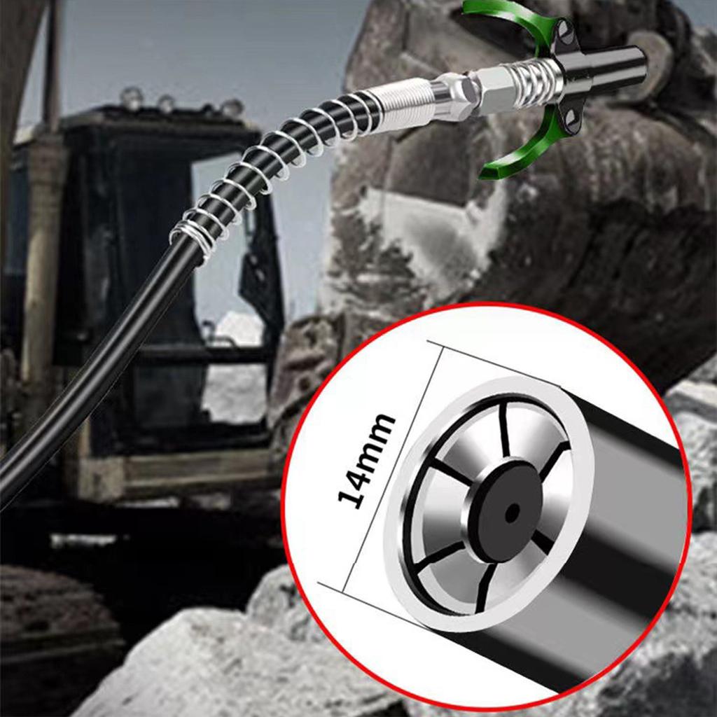 Высокопроизводительная муфта для смазочного шприца Быстроразъемные муфты для смазки, совместимые со всеми смазочными шприцами Фитинги 1/8"NPT