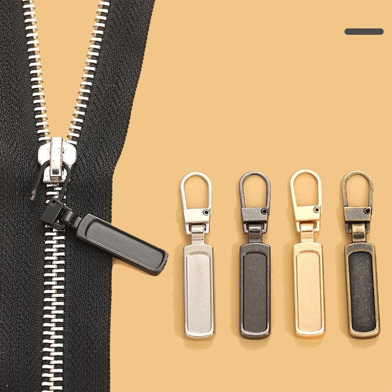 2PCS Sewing DIY Removable Zipper Head