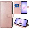 Protective Case - BOOLING - for Samsung Galaxy A07 - Scratch-Resistant Shockproof Luxury Faux Leather Pink