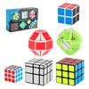 Fanxin Special-Shaped Rubik'S Cube Rubik'S Ruler Series Gift Box Set 2Nd And 3Rd Order Mirror Rubik'S Cube Variety Magic Ruler Magic Snake Rubik'S