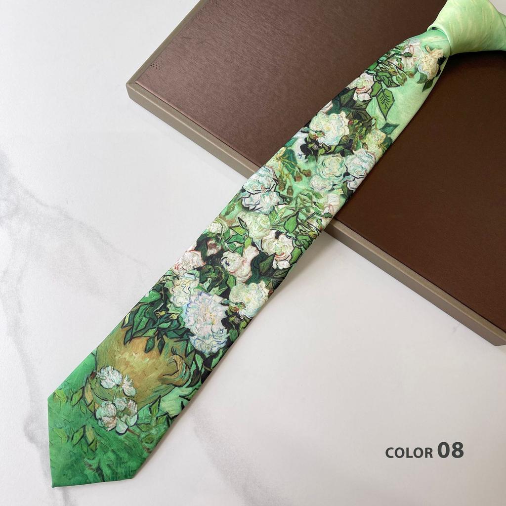 8CM Personalized Printed Hand-Tied Tie