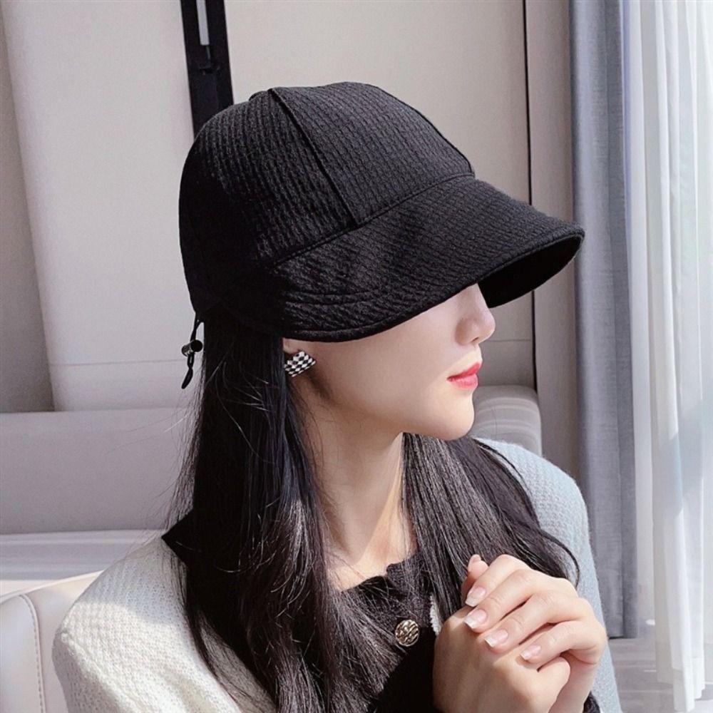 Wide Brim Bucket Hat Portable Fisherman Cap Spring Summer Sun Hat  Women Girls