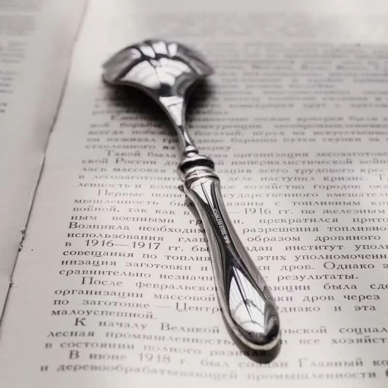 ZISIZ Легкая Роскошь Винтажная Кованая Суповая Ложка-Лотос