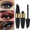Volumizing and Lengthening Mascara Sweat-Resistant Clump-Free 6D Eyelash Extension Effect Long-Lasting Curling Makeup with Slim Brush
