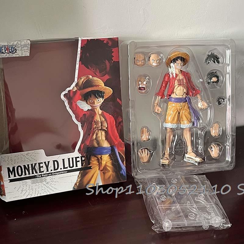 Фигурка Манки Д. Луффи Белый Ника Луффи S.H.Figuarts Луффи SHF Фигурка Подвижные Суставы Коллекционная Модель Игрушки Подарки на День Рождения