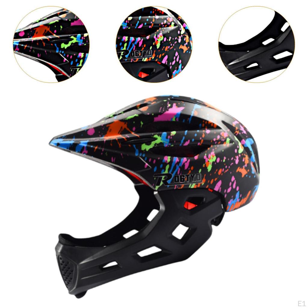 Велосипедный шлем для детей дышащий 48см-57см модный удобный велоспорт