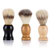Мужская кисточка для бритья бороды Парикмахерский салон Мужчины Чистка бороды на лице Устройство для ухода за бритьем Инструмент для бритья