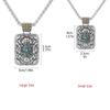 Vintage Men's Bohemian Necklaces Jewelry Pendant for Men Turquoises Pendant Necklaces  Women