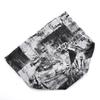 Tie-dye Slouchy Beanie Hat Stretchy Streetwear Beanie Retro Plush Lined Beanie  For Men Women