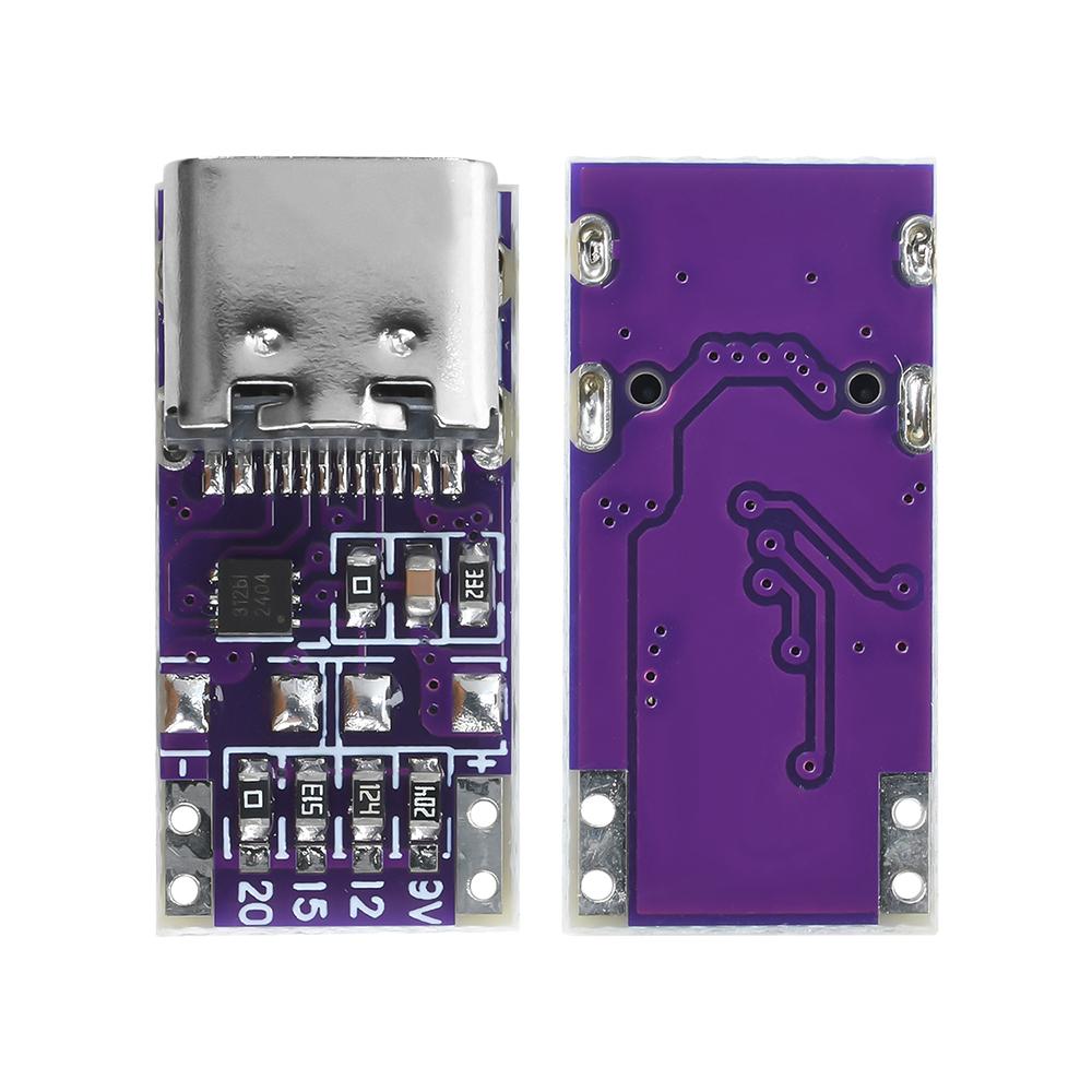 PD3.1 PD3.0 QC3.0 Протокол быстрой зарядки Модуль платы-обманки для теста старения 9В 12В 20В 28В 36В 48В Тип интерфейса C Модуль