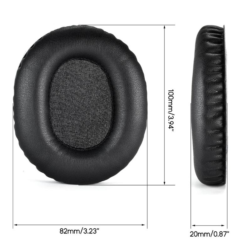 2x Прочные протеиновые амбушюры для наушников ATH-M70X Чехлы для наушников Накладки на уши Легко заменяемые Амбушюры Чехлы Оголовье